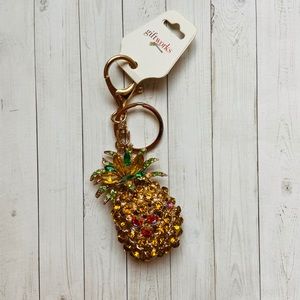 Pineapple keychain